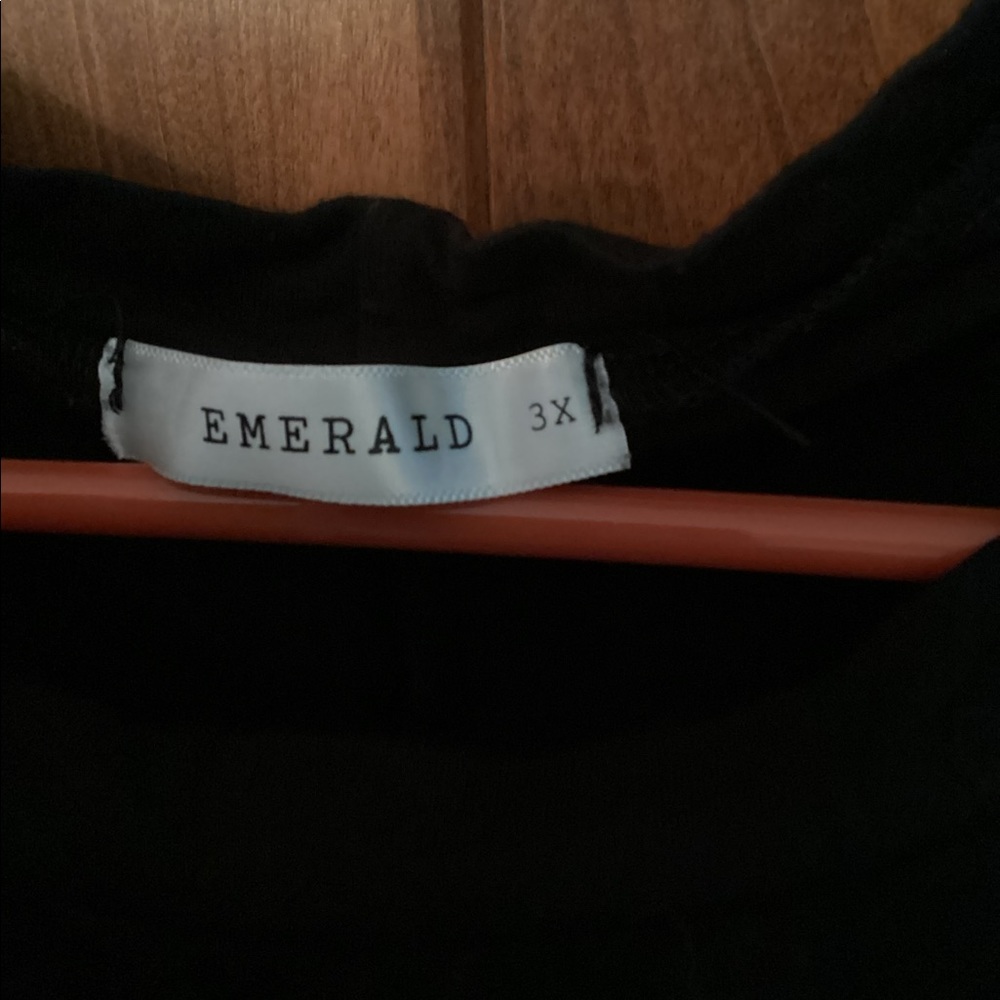Boutique 3X long sleeve black - Picture 2 of 2